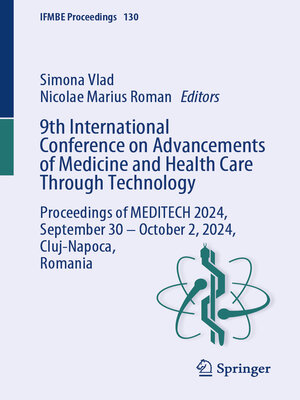 cover image of 9th International Conference on Advancements of Medicine and Health Care Through Technology